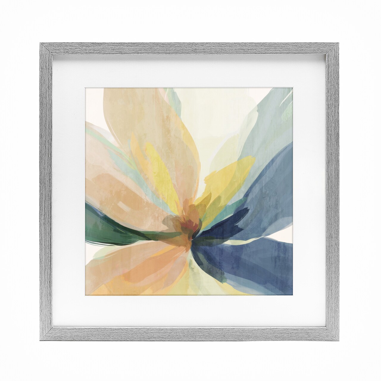 Stupell Industries Soft Harmonious Petals Framed Print Under Glass, design by Irena Orlov